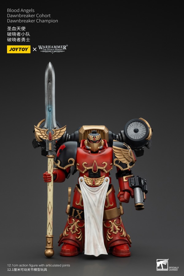 JT00461-JOYTOY Blood Angels Dawnbreaker Cohort Dawnbreaker Champion