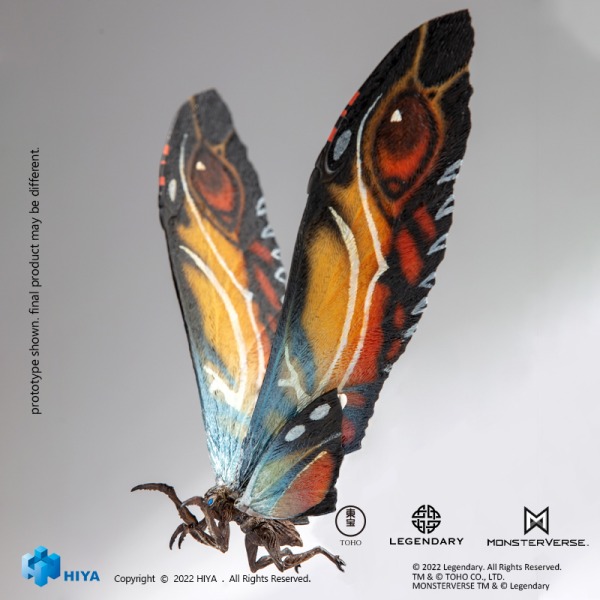 EBG0075-HIYA TOYS EXQUISITE BASIC: "GODZILLA: KING OF THE MONSTERS" - Mothra