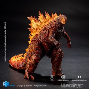 EBG0071-HIYA Toys Exquisite Basic Godzilla: King of the Monsters Burning Godzilla