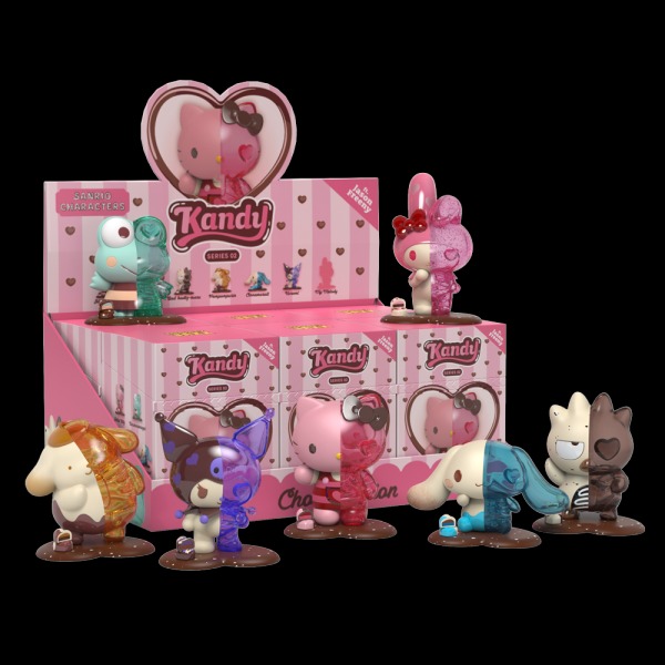 JAXX93861-Mighty Jaxx Kandy Sanrio: Series 2 (Choco Ed.) (6pc per box)