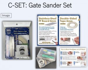 GH-AN-15C-SET-GodHand GodHand 15th Anniversary Gate Sander Set