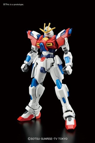 5055437-BANDAI HOBBY HGBF 1/144 Try Burning Gundam