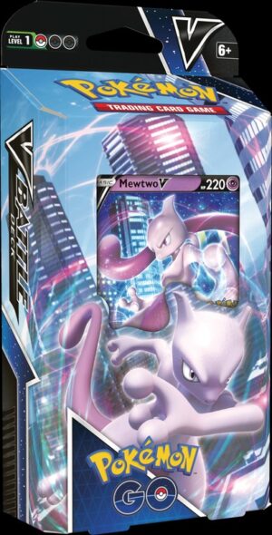 87047-POKEMON GO V BATTLE DECKS MEWTWO V/MELMETAL V