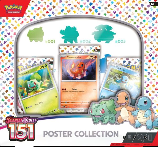 87316-POKEMON SV3.5 151 POSTER COLLECTION