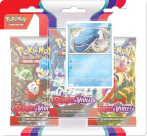 87328-POKEMON SV1 SCARLET AND VIOLET 3PK BLISTER