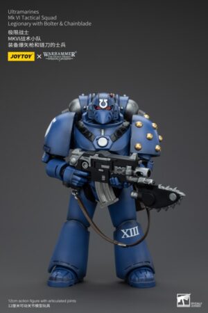 JT00089-JOYTOY Ultramarines MK VI Tactical Squad Legionary with Bolter& Chainblade