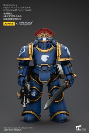JT00102-JOYTOY Ultramarines Legion MKIII Tactical Squad Sergeant with Power Sword