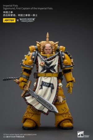 JT9237-JOYTOY Imperial Fists Sigismund, First Captain of the Imperial Fists