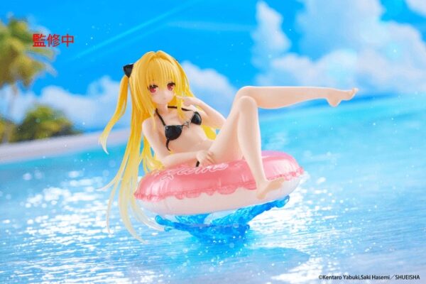 TT40388-To Love-Ru Darkness Aqua Float Girls Figure - Golden Darkness