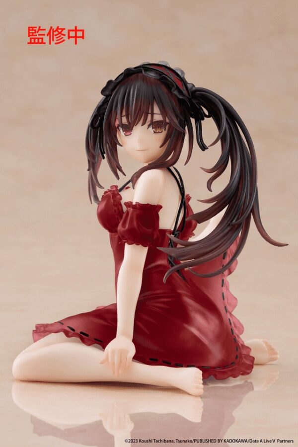 TT40399-Date A Live V Desktop Cute Figure - Kurumi Tokisaki (Nightwear Ver.) Renewal