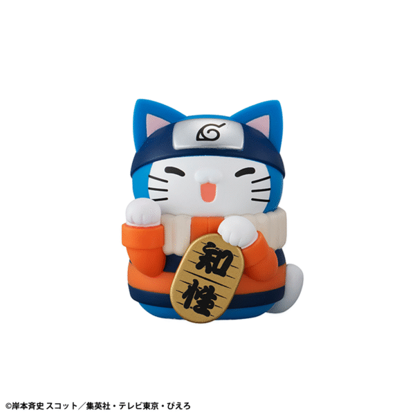 MGH84338-MEGA CAT PROJECT NARUTO Nyaruto！ Colorful FORTUNE CAT (6pc per box)