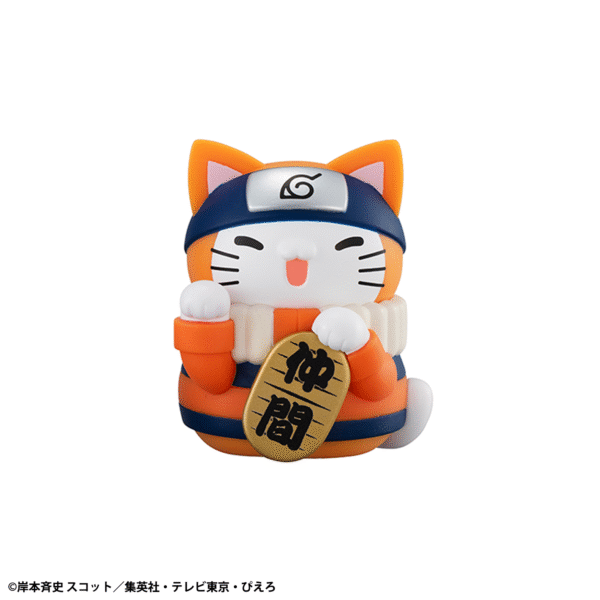 MGH84338-MEGA CAT PROJECT NARUTO Nyaruto！ Colorful FORTUNE CAT (6pc per box)