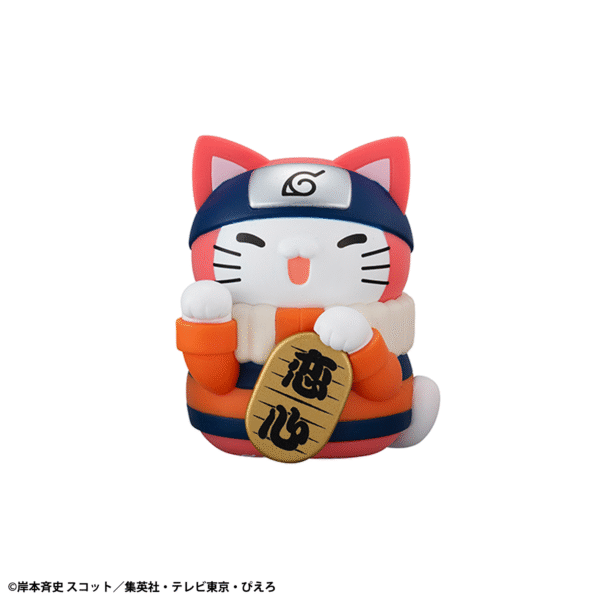 MGH84338-MEGA CAT PROJECT NARUTO Nyaruto！ Colorful FORTUNE CAT (6pc per box)