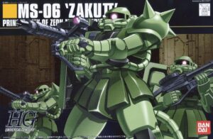 5057392-HGUC 1/144 #40 MS-06F Zaku 2