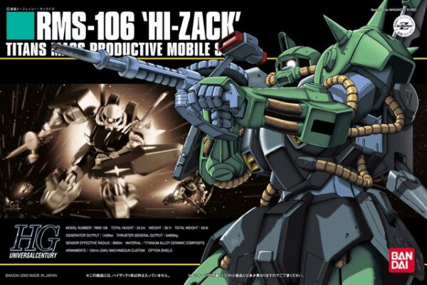 5057950-HGUC 1/144 #12 Hi Zack