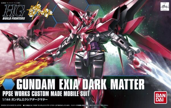 5058791-HGBF 1/144 Gundam Exia Dark Matter