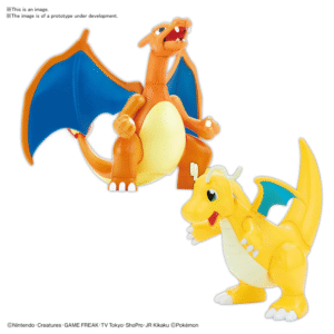 5060857-POKEMON MODEL KIT CHARIZARD & DRAGONITE