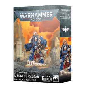 55-74-Warhammer 40k - Ultramarines - Marneus Calgar in Armour of Antilochus