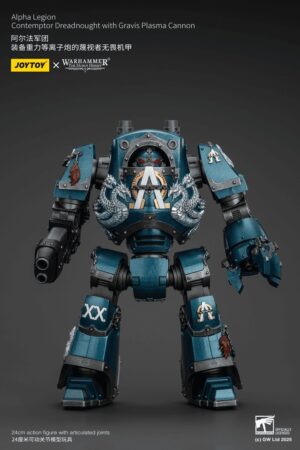 JT01109-Alpha Legion Contemptor Dreadnought with Gravis Plasma Cannon