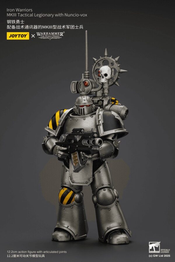 JT01468-JOYTOY Warhammer 40K lron Warriors MKlIl Tactical Legionary with Nuncio-vox