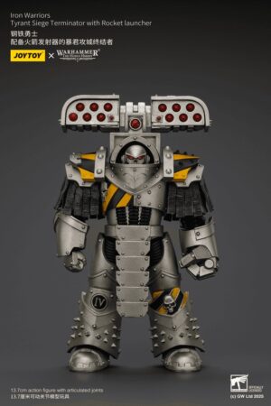 JT01475-lron Warriors Tyrant Siege Terminator with Rocket launcher