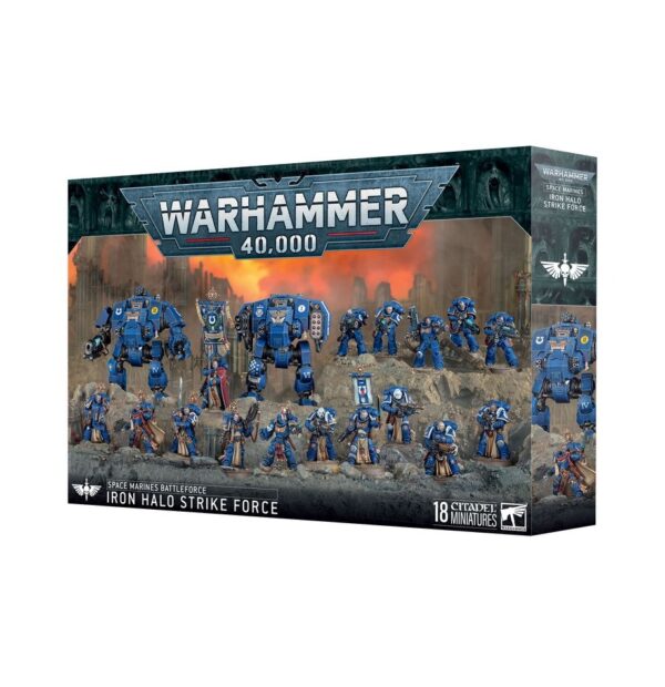 71-48-Warhammer 40,000 – Space Marines Battleforce: Iron Halo Strike Force [Pre-Order] 2025-11-28