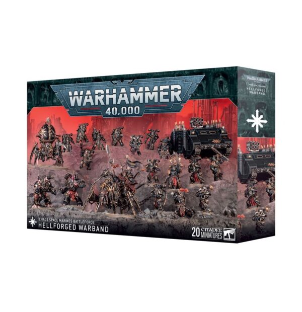 71-43-Warhammer 40,000 – CHAOS SPACE MARINES: HELLFORGED WARBAND