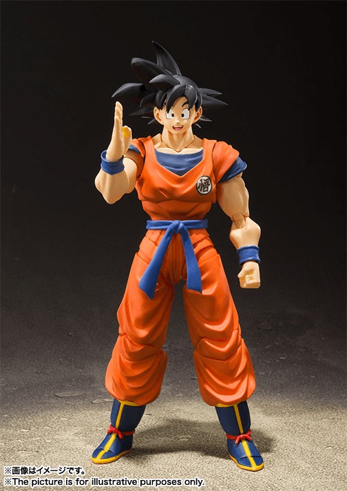 BAS55540-Son Goku -A Saiyan Raised On Earth- Dragon Ball Z, TAMASHII NATIONS S.H.Figuarts
