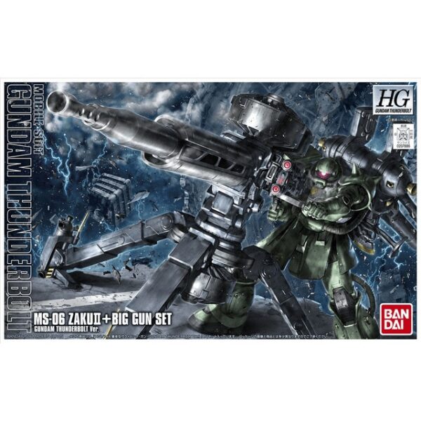 5068501-HG 1/144 ZAKU II+BIG GUN SET [GUNDAM THUNDERBOLT Ver.]