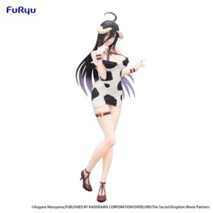 FR50360-OVERLORD Trio-Try-iT Figure -Albedo Mini Dress Cow Pattern ver.-