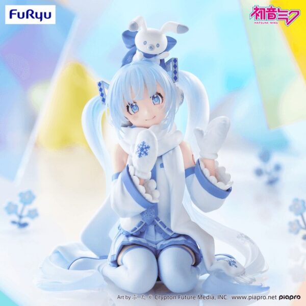 FR50529-Hatsune Miku Noodle Stopper Figure -SNOW MIKU Sky Town 10th ver.