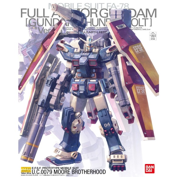 5063049-MG 1/100 FULL ARMOR GUNDAM Ver.Ka [GUNDAM THUNDERBOLT]