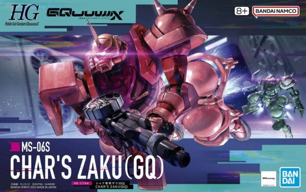 5069190-HG 1/144 CHAR'S ZAKU(GQ)