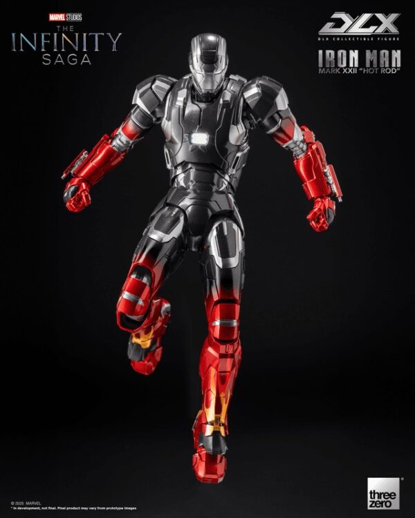 3Z09450W0-Marvel Studios: The Infinity Saga DLX Iron Man Mark 22 “Hot Rod”