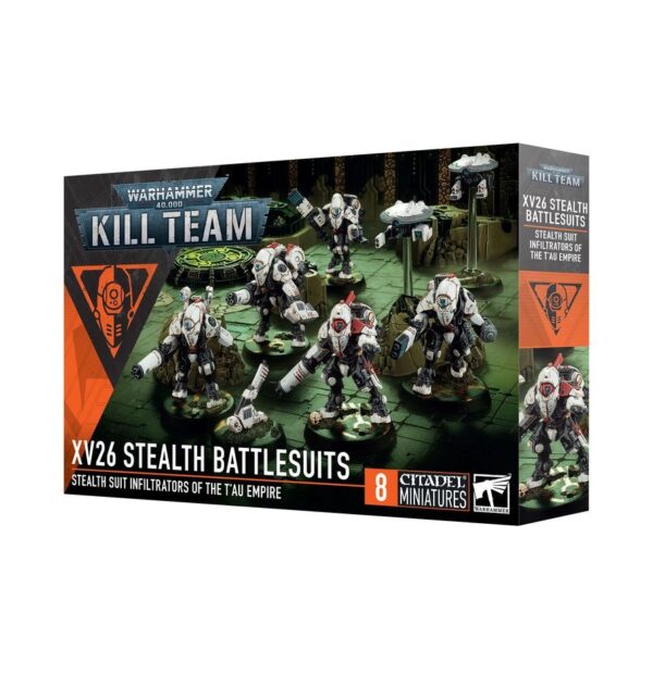 102-13-Warhammer 40k – KILL TEAM: XV26 STEALTH BATTLESUITS (PRE-ORDER FOR 02/07/2026)