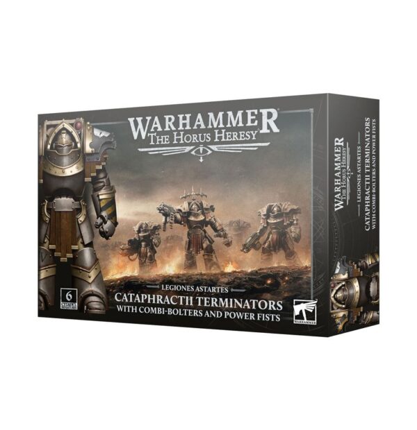 31-143-Warhammer 40K: Cataphractii Terminators with Combi-bolters and Power Fists  (Preorder Feb 14)