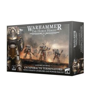 31-144-Warhammer 40K: Cataphractii Terminators with Volkite Chargers and Power Mauls  (Preorder Feb 14)