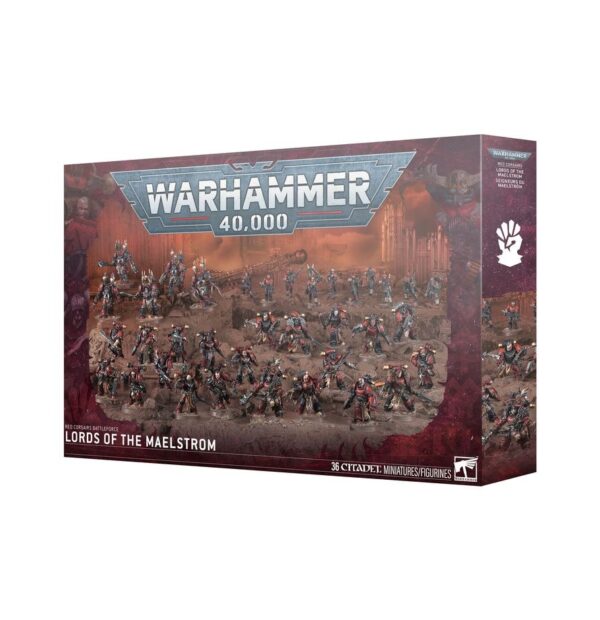 43-108-Warhammer 40K: Red Corsairs Battleforce: Lords of the Maelstrom (Preorder Feb 28)