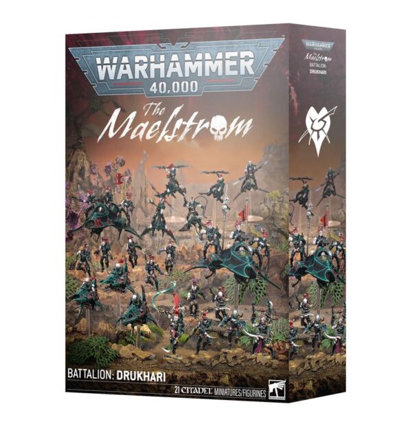 45-27-Warhammer 40K: The Maelstrom Battalion: Drukhari (Preorder Feb 28)