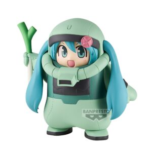 BPR29605-GUNDAM 45th×HATSUNE MIKU FIGURE ZAKU COSTUME [HATSUNE MIKU Ver.], Banpresto Figure