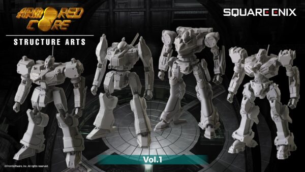 4988601383523 KOTO-GN117-ARMORED CORE STRUCTURE ARTS NON SCALE PLASTIC MODEL KIT SERIES Vol. 1 (BOX)