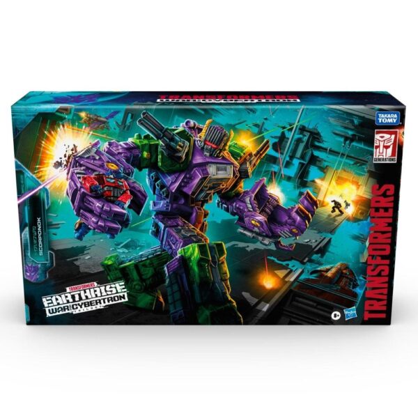 E76725L00-Transformers Generations War for Cybertron Earthrise Titan WFC-E25 Scorponok