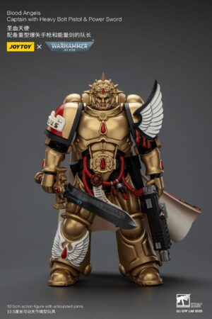 JT01796-Blood Angels Captain with Heavy Bolt Pistol & Power Sword