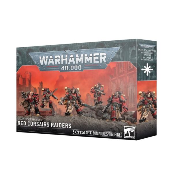 43-113-Warhammer 40K: Red Corsairs Raiders (Preorder Mar 21)