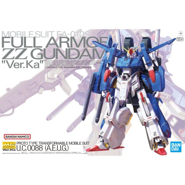 5072026-MG 1/100 FULL ARMOR ZZ GUNDAM Ver.Ka