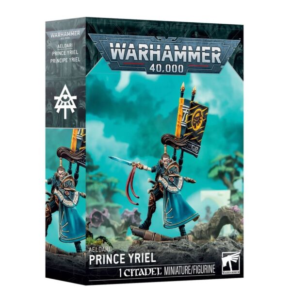 46-82-Warhammer 40K: Aeldari Prince Yriel (Preorder Mar 21)