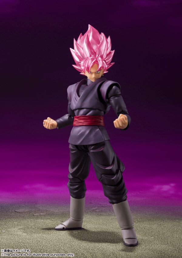 BAS69315-Goku Black -Super Saiyan Rose- (Reissue) Dragon Ball Super, TAMASHII NATIONS S.H.Figuarts
