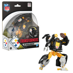 G23345L00-Transformers NFL Pittsburgh Steelers Steelsmash Action Figure