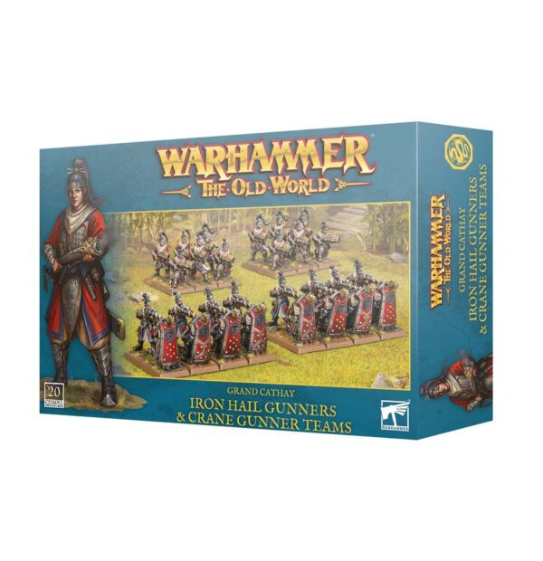 06-215-Warhammer 40K: Grand Cathay:  Iron Hail Gunners & Crane Gunner Teams