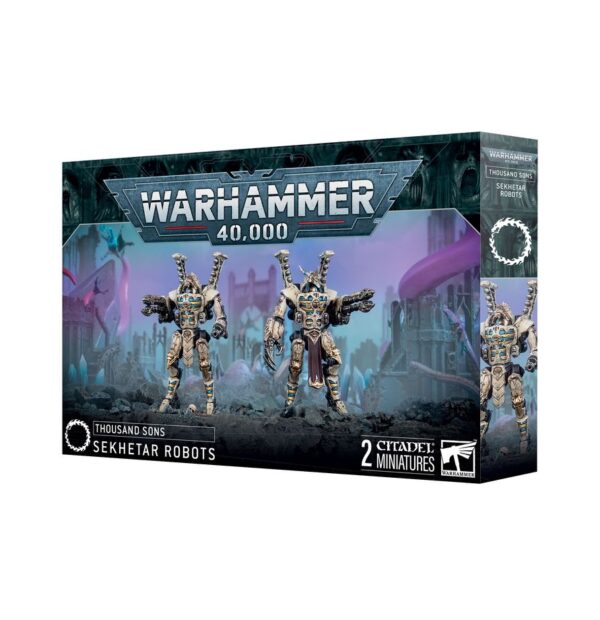 36-03-Warhammer 40,000 - Thousand Sons: Sekhetar Robots
